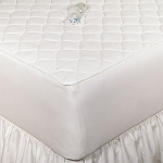 Bargoose 3 Ply Quilted Fitted Waterproof Mattress Pad With 16