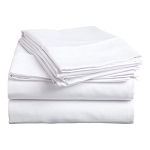 Royal MicroLux Queen Flat Sheet 90x115 120 GSM 1 Dz Per Case Price Per Dz