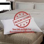 Downlite Grey Duck Feather & Down Halo Chamber Pillow Queen 20x30 30 Oz./4 Oz. Fill Medium Support 8 Per Case Price Per Each