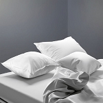 Ganesh Oxford Diamond Firm Pillow With Microgel King 20x36 39Oz. Fill White 12 Per Case Price Per Each