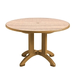 48” Aquaba Round Tables With Umbrella Hole