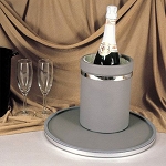 Hapco 2 Qt. Wine/Champagne Bucket Vinyl With Trim 12 Per Case Price Per Each