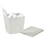 NuSteel Elegant Resin Swab/Cotton Container 24 Per Case Price Per Each