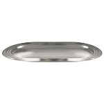 NuSteel Rosement Pewter Finish Amenity Tray 24 Per Case Price Per Each