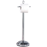 NuSteel Chrome Finish Standing Toilet Tissue Holder 8 Per Case Price Per Each