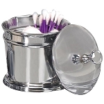NuSteel Timeless Chrome Finish Swab/Cotton Container 24 Per Case Price Per Each