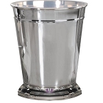 NuSteel Timeless Chrome Finish 9 Qt. Wastebasket 6 Per Case Price Per Each