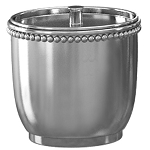 NuSteel Chic 18/8 Stainless Swab/Cotton Container 24 Per Case Price Per Each