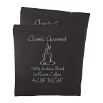Classic Gourmet DeCaf 4 Cup Coffee Filter Pack 200 Per Case Price Per Case