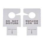 Electronic Keyless Entry Do Not Disturb Sign Non Logo 100 Per Case Price Per Case