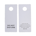 Do Not Disturb Hang Sign Non Logo 100 Per Case Price Per Case