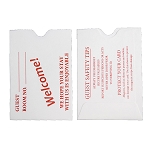 Generic Key Card Envelopes Red No Logo 50 Per Case Price Per Case