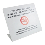 No Smoking Sign L Shape 100 Per Case Price Per Case
