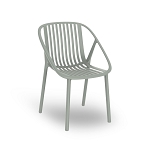 Resol Bini Stacking Chair Green Gray 4 Per Case Price Per Each