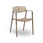 Resol Toledo Aire Stacking Armchair Sand 4 Per Case Price Per Each