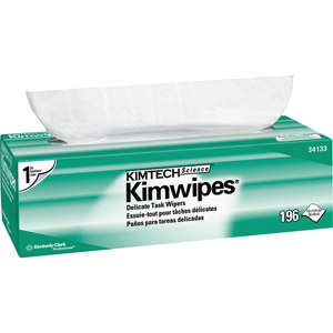 Kimberly-Clark KimTech 1-ply Delicate Task Wipers - 11.80