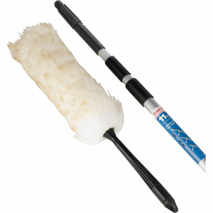 Unger Duster Telescoping Pole Kit - Lamb's Wool Bristle - 52