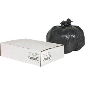 Nature Saver Black Low-density Recycled Can Liners - Small Size - 10 gal Capacity - 23