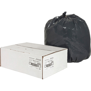 Nature Saver Black Low-density Recycled Can Liners - Small Size - 16 gal Capacity - 33