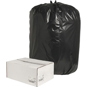 Nature Saver Black Low-density Recycled Can Liners - Extra Large Size - 60 gal Capacity - 58