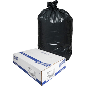 Genuine Joe Heavy-Duty Trash Can Liners - Medium Size - 33 gal Capacity - 40