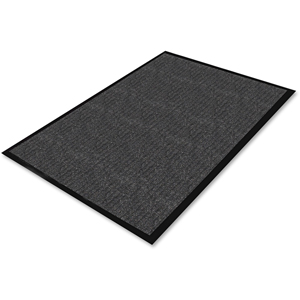 Genuine Joe Ribbed Indoor Wiper Mat - Warehouse, Hotel, Indoor - 60