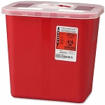 Covidien Sharps Rotor Lid Container - 2 gal Capacity - 10