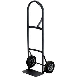 Safco Tuff Truck P-Handle Truck - Tubular Handle - 400 lb Load Capacity - 2 Casters - 8