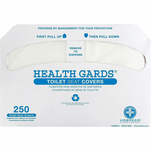 Hospeco Toilet Seat Cover - Half-fold - 4 / Carton