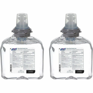 PURELL Hand Sanitizer Foam Refill - Clean Scent - 1.27 quart - Skin - White - 2 / Carton