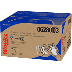 Wypall Critical Clean Ultra Duty Foodservice Cloths with Anti-Microbial Treatment - For Food Service Area, Rough Surface, General Purpose - Towel - 23.40