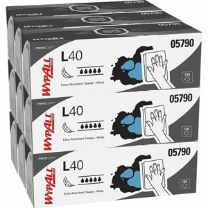Wypall PowerClean L40 Extra Absorbent Towels - 9.80