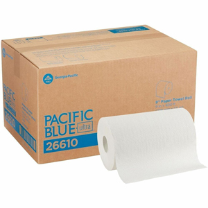 Pacific Blue Ultra Paper Towel Rolls - 1 Ply - 9
