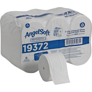 Angel Soft Professional Series Premium Embossed Coreless Toilet Paper - 2 Ply - 3.85