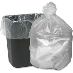 Berry Translucent Waste Can Liners - Small Size - 10 gal Capacity - 24