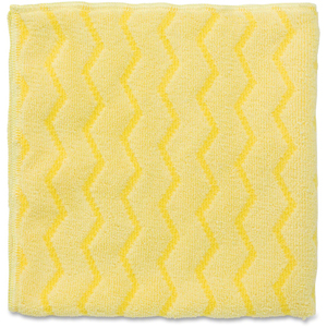 Rubbermaid Commercial HYGEN Microfiber Bathroom Cloth - For Bathroom - 16
