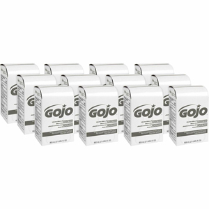 Gojo Ultra Mild Antimicrobial Lotion Soap Refill - Coconut Scent - 27.05 fl oz - Kill Germs - Hand - White - Leak Proof, Bio-based - 12 / Carton