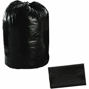 Stout Recycled Content Trash Bags - 60 gal/75 lb Capacity - 60