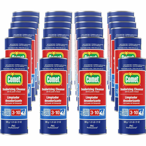Comet Deodorizing Cleanser - For Multipurpose - 21 oz (1.31 lb) - Recommended For: Stain Remover - Deodorize - Clear - 24 / Carton