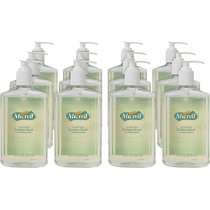 Micrell Antibacterial Lotion Soap - 12 fl oz - Pump Bottle Dispenser - Kill Germs - Hand - Antibacterial - Orange - Fast Acting, Bio-based, Non-irritating, Triclosan-free - 1 Carton