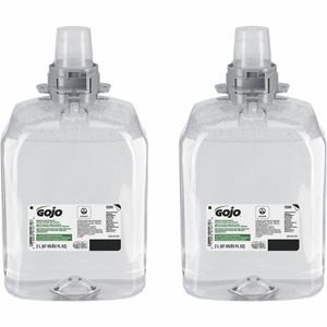 Gojo FMX-20 Green Certified Foam Hand Cleaner Refill - 2.11 quart - Dirt Remover - Hand, Commercial, Restroom, Breakroom - Moisturizing - Clear - Unscented - 2 / Carton