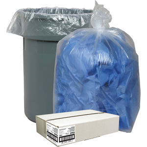 Nature Saver Recycled Trash Can Liners - Extra Large Size - 60 gal Capacity - 58