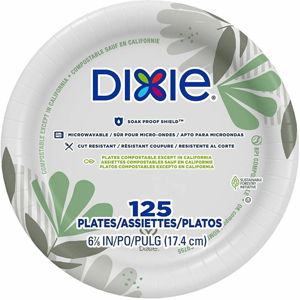 Dixie Foods Pathways Everyday Paper Plates - Breakroom - 6.9