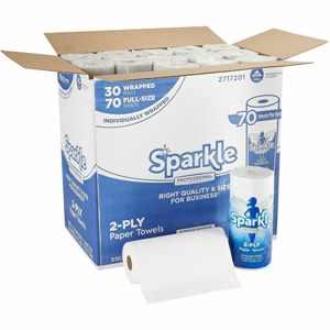 Sparkle Professional Series Paper Towel Rolls by GP Pro - 2 Ply - 8.80