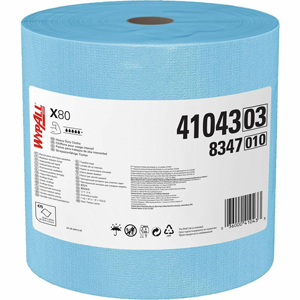 Wypall PowerClean X80 Heavy Duty Cloths Jumbo Roll - 12.50