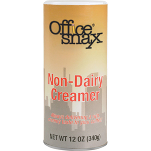 Office Snax Non-dairy Creamer Canister - 0.75 lb (12 oz) - 24 / Carton