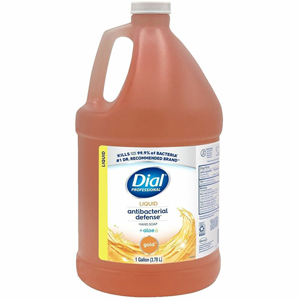 Dial Gold Antibacterial Liquid Hand Soap Refill - 1 gal - Skin, Hand - Antibacterial - Gold - 4 / Carton