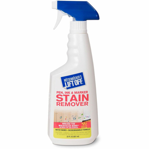 Mötsenböcker's Lift Off Water-Based Ink Stain Remover - For Multipurpose - 22 fl oz (0.7 quart) - Recommended For: Stain Remover, Ink Remover, Correction Fluid Remover, Newsprint Remover, Dyes Remover, Nail Polish Remover, Graffiti Remover - Water Resista