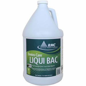 RMC Enviro Care Liquic Bac Cleaner - For Nursing Home, School, Industry, Hospital, Septic Tank, Sump Pump, Portable Toilet, Apartment, Funeral Home, Kennel, Recreational Vehicle, ... - 128 fl oz (4 quart) - Recommended For: Odor Remover, Grease Remover - 