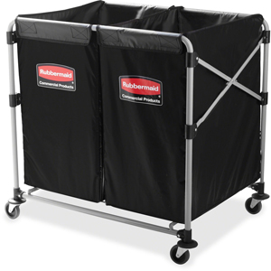 Rubbermaid Commercial Collapsible X-Cart - 220 lb Load Capacity - 35.70